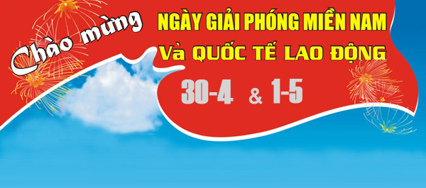 Thông báo lịch nghỉ lễ 30/4 - 1/5 NOTICE OF HOLIDAY