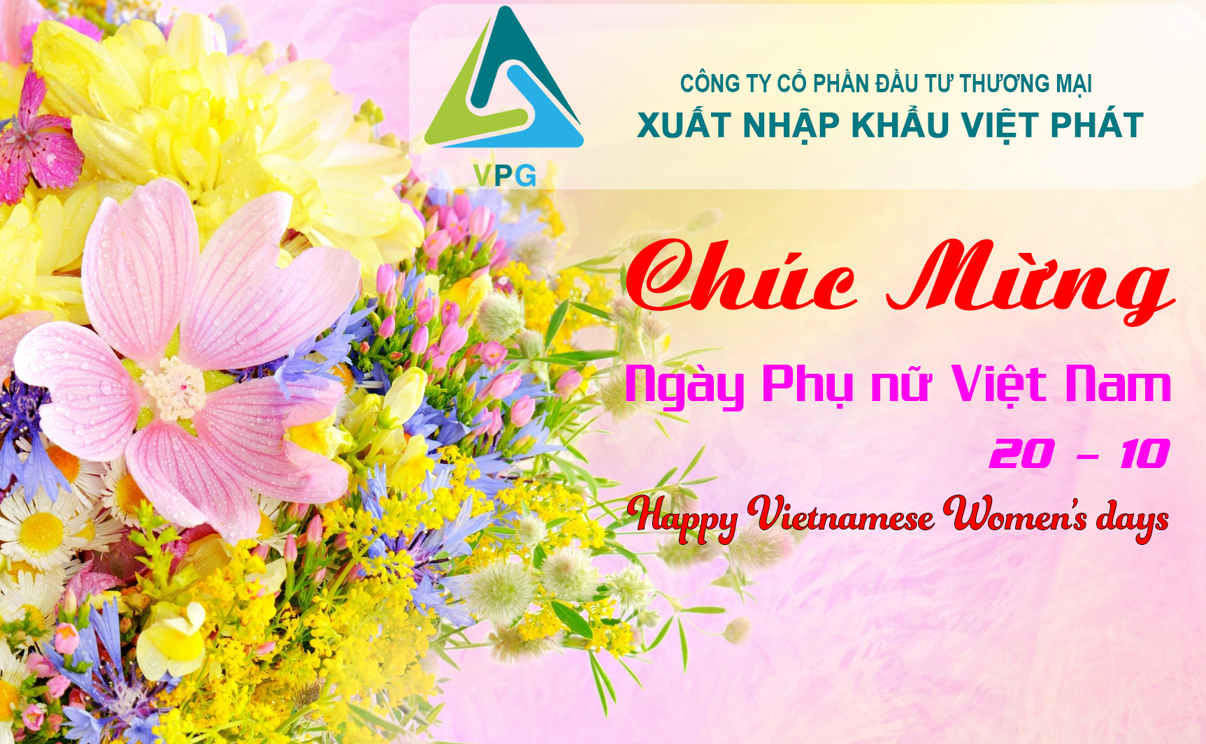 Việt Phát chúc mừng ngày Phụ nữ Việt Nam 20/10