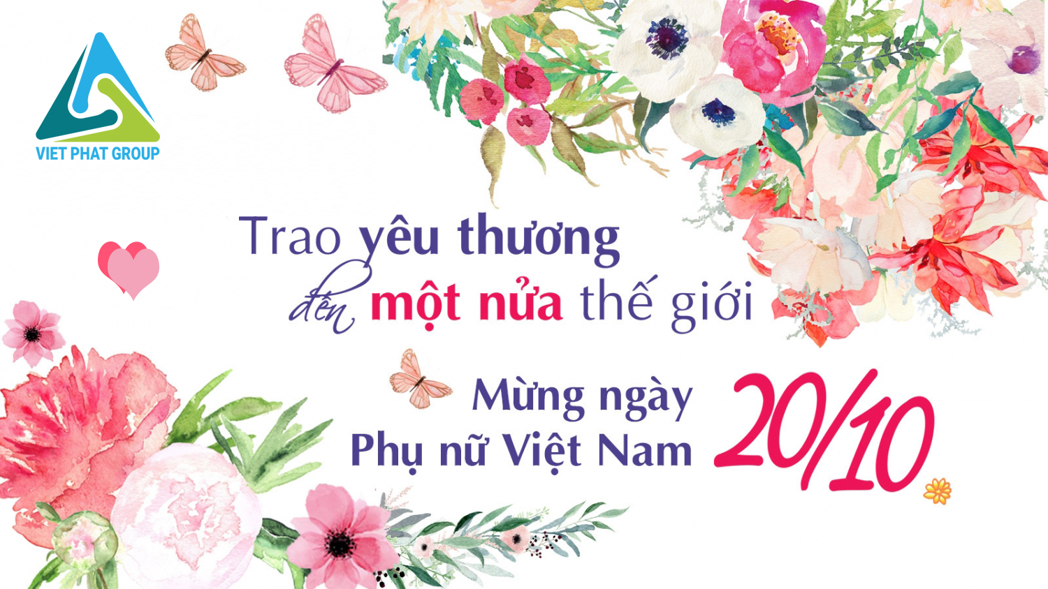 VPG chúc mừng ngày Phụ nữ Việt Nam 20/10