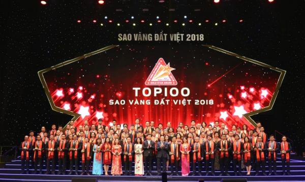 VIET PHAT GROUP – Top 100 Sao Vàng đất Việt năm 2018